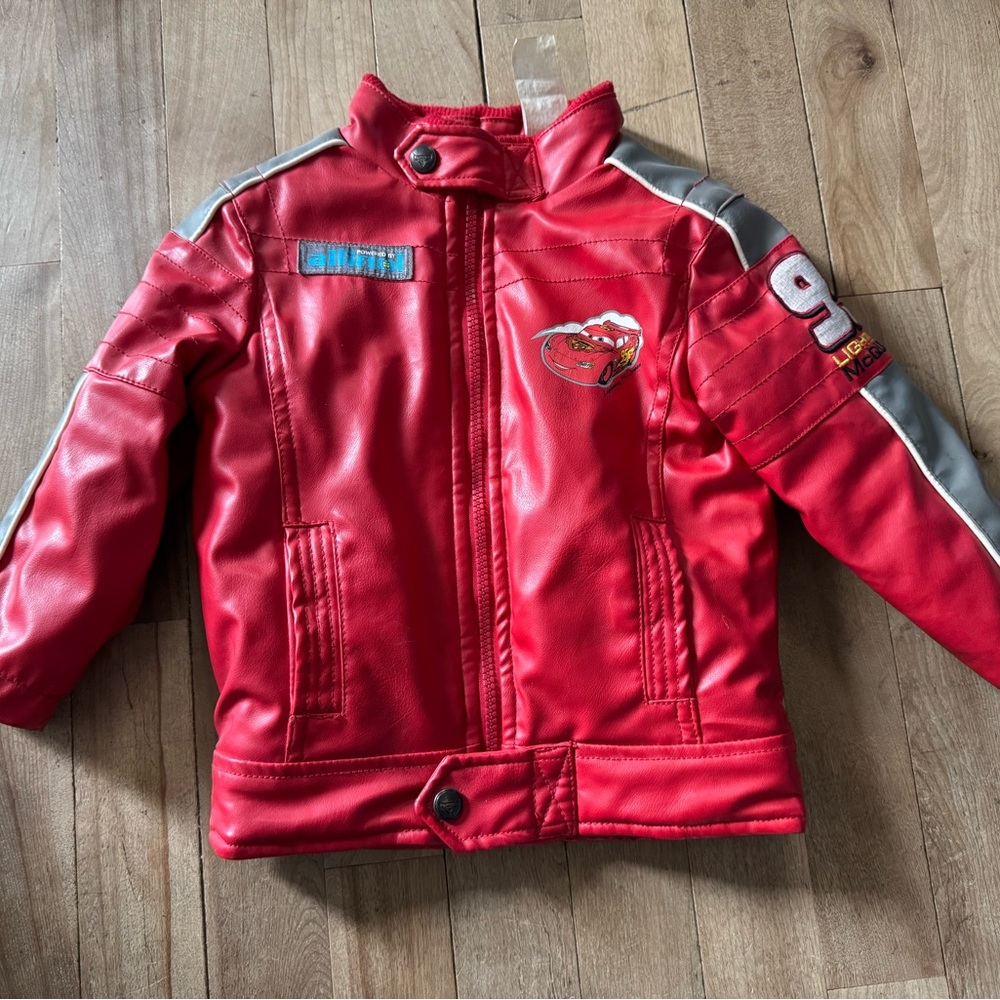 Disney Red and Silver Kids Jacket